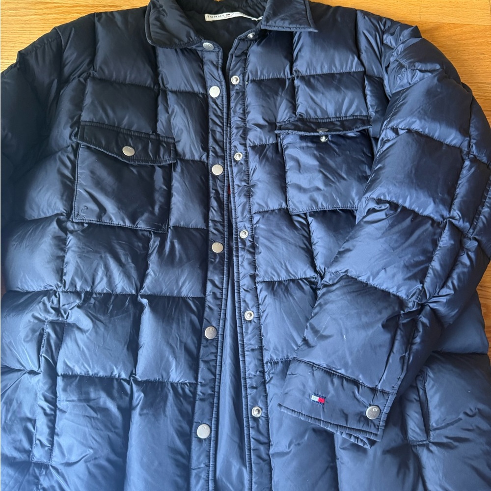 Tommy Hilfiger Dark Blue Puffer Jacket